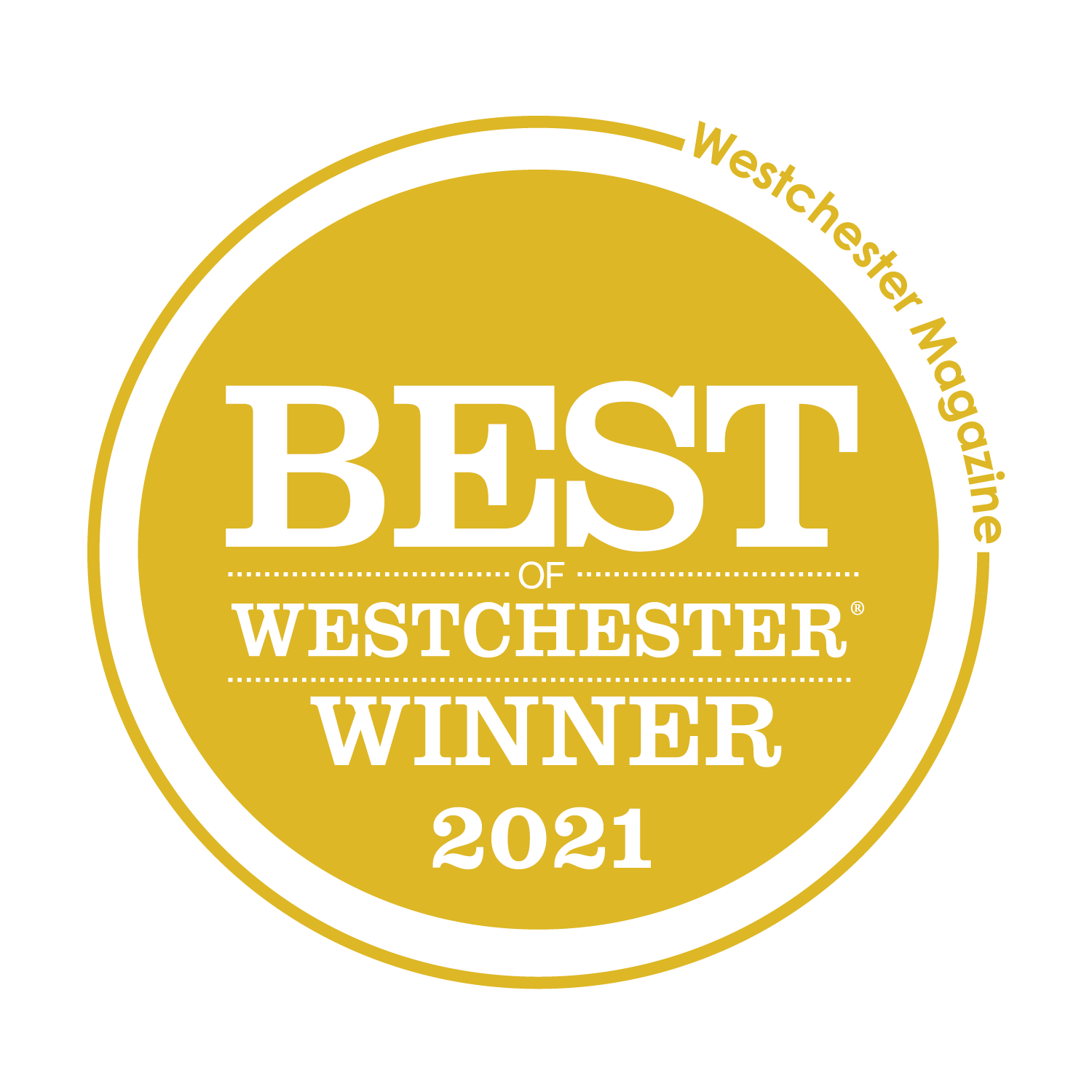 BIG News! We're a "Best of Westchester" Award Winner